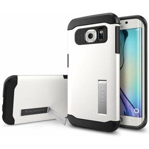 Spigen Slim Armor Galaxy S6 Edge Case with Kickstand and Air Cushion Tec…